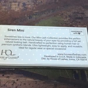 House of Lashes Makeup - House of Lashes - Siren Mini false eyelashes House of Lashes Makeup - House of Lashes - Siren Mini false eyelashes